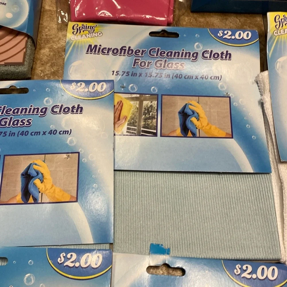 Scrubbers/ Microfiber Cleaning Cloth Bundle